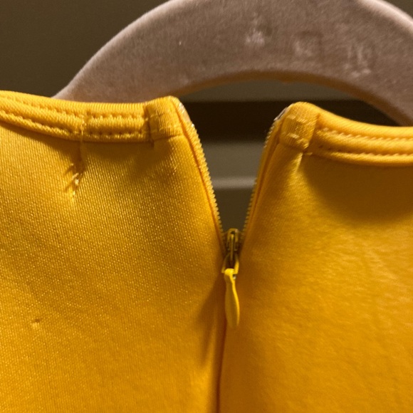 Yellow Ruffle Dress - Picture 6 of 6